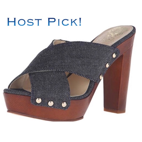 Vince Camuto Shoes - Vince Camuto Elora Denim Platforms